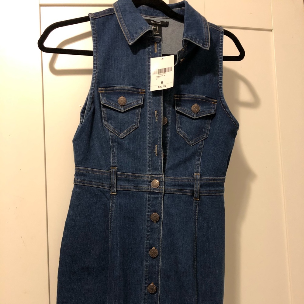 denim dress